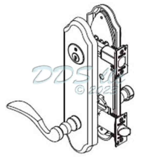 Hoppe Munchen Series Entry Door Set 2637929 1