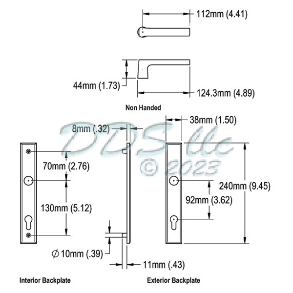 Hoppe Dallas Series M1643/2161N 2