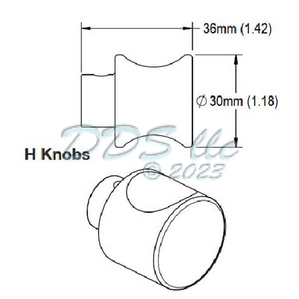 Hoppe H Knob 3643351 1