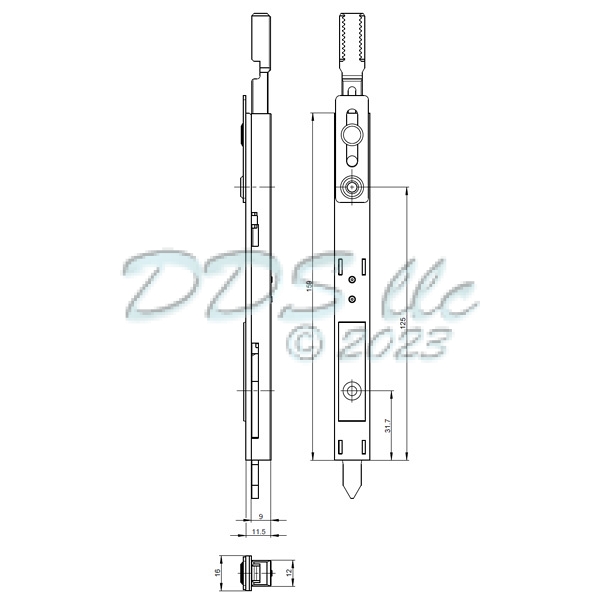 GU Reversing Gear 854-12620 1