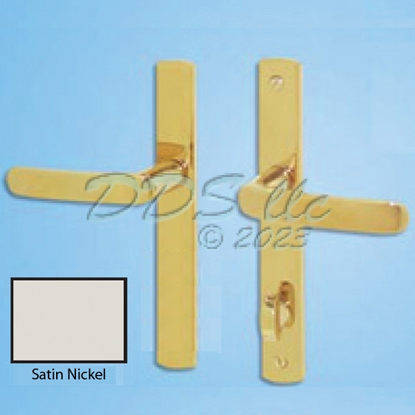 Allegro Semi-Active Satin Nickel Handle Set 854-15833 2