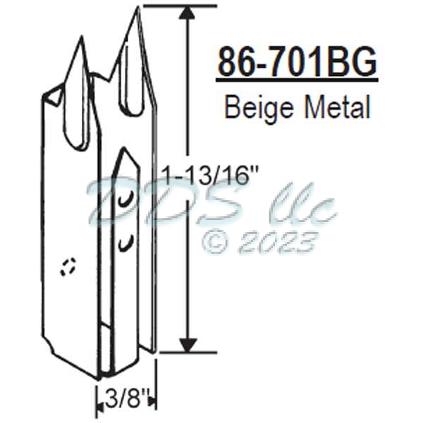 Jambliner Sash Stop 86-701BG 1