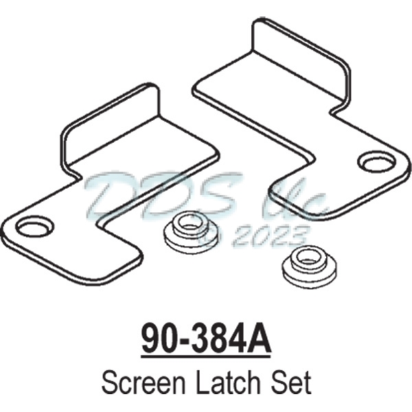 Screen Latch Set 90-384A 1