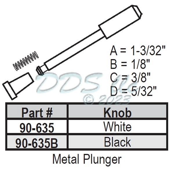 Screen Plunger 90-635B 1