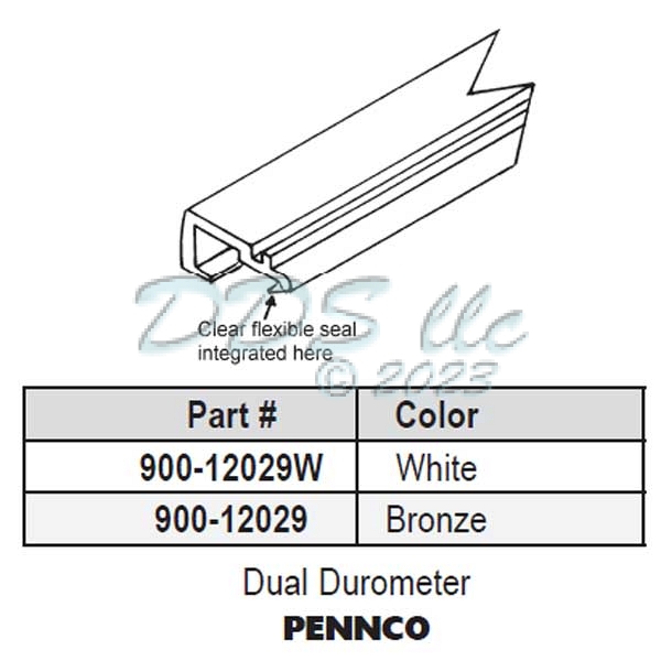 Vinyl Glazing Bead 900-12029 1