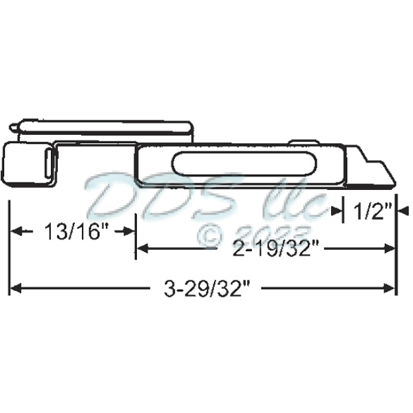 Slide Bolt 900-12146A 1