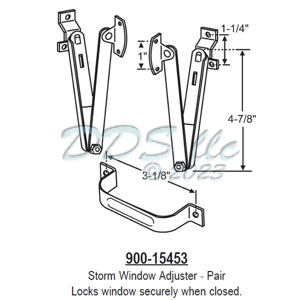 Storm Window Adjuster 900-15453 1