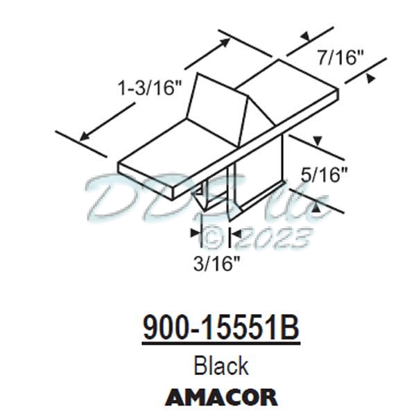 Tilt Slide Button 900-15551B 1