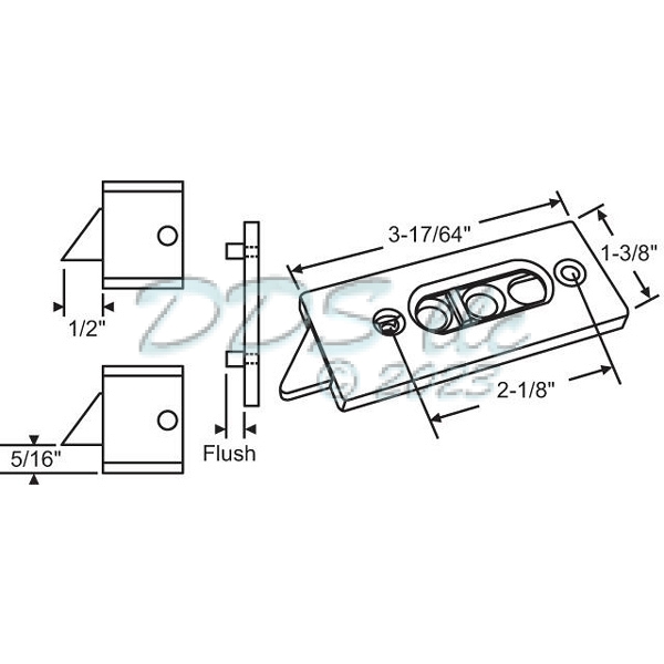 85 Series Tilt Latch Set 900-16267A 1