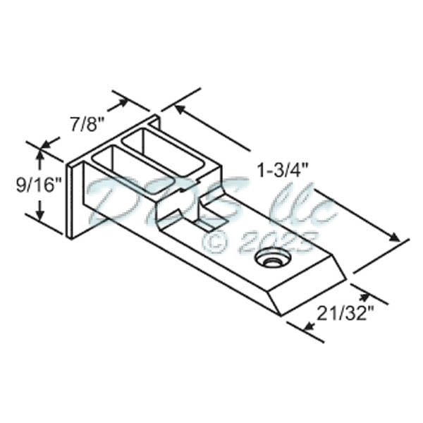 Sash Guide 900-18140W 1