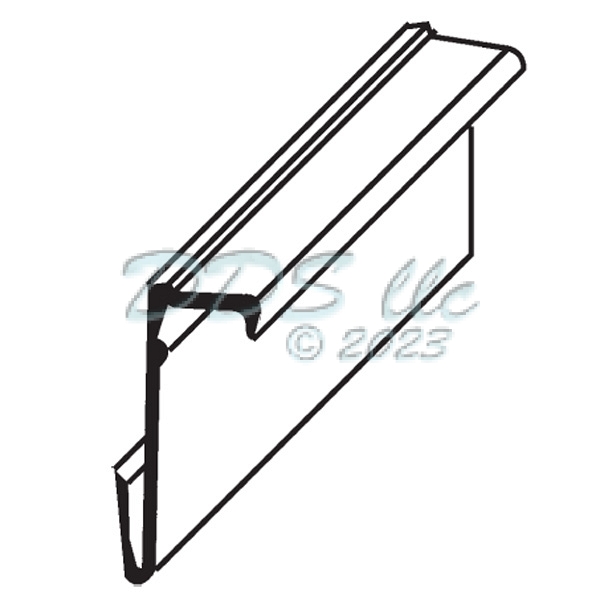 Snap In Vinyl Glazing Bead 900-18453BL 1