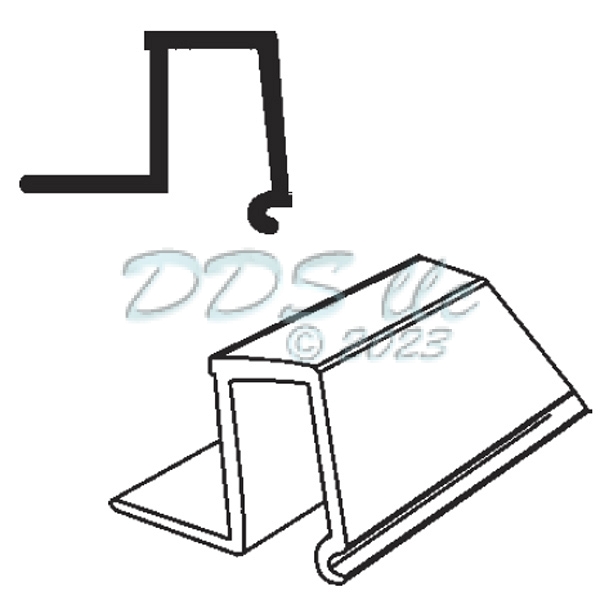 Krestmark Vinyl Glazing Window Bead 900-19000 1