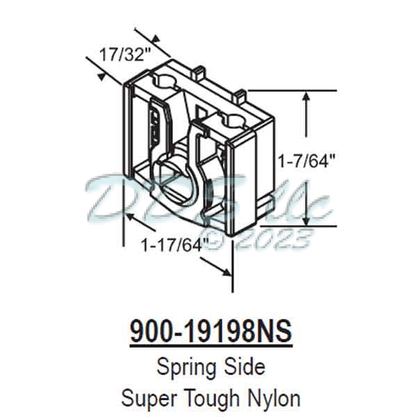 Lock Brake Shoe 900-19198NS 1