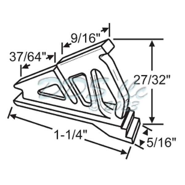 Vent Lock 900-19788W 1
