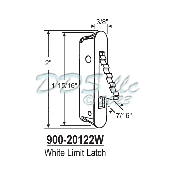 Limit Latch 900-20122W 1