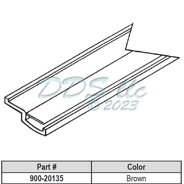 Snap In Vinyl Glazing Bead 900-20135 1