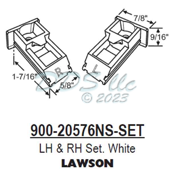 Sash Guide 900-20576NS-set 1