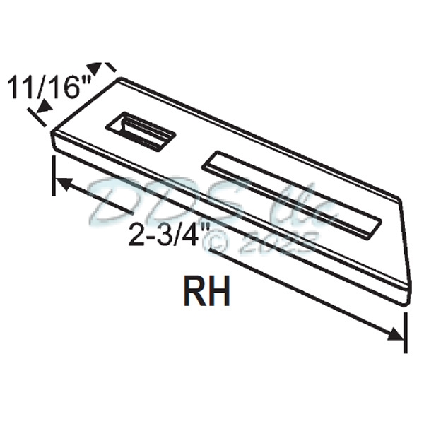 Tilt Latch Blade RH 900-21006RW 1