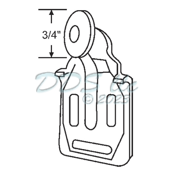 Door Bi-Pass Hanger 900-21054 1