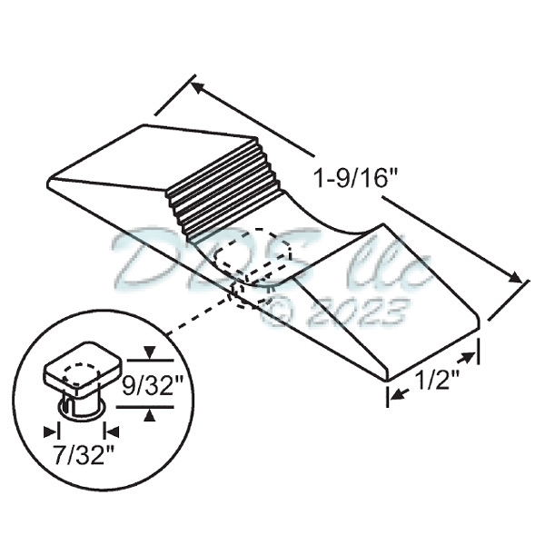 Tilt Slide Button 900-21219W 1