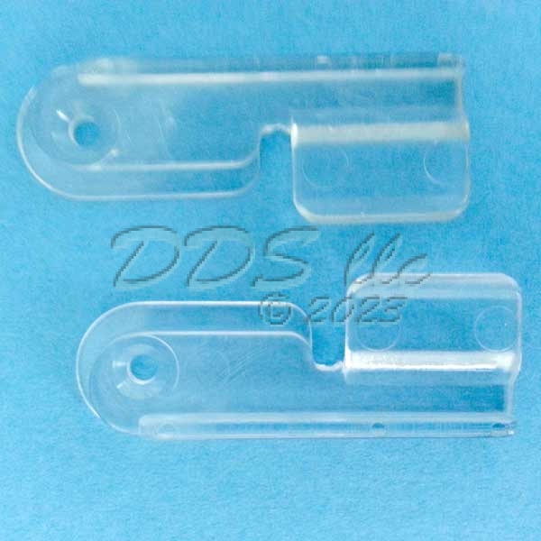 Clear plastic latch. Used by Peachtree. 1