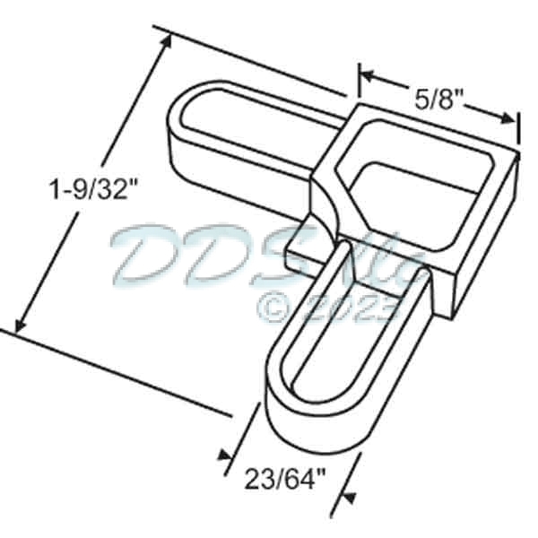 Outside Corner Key 900-21783B 1