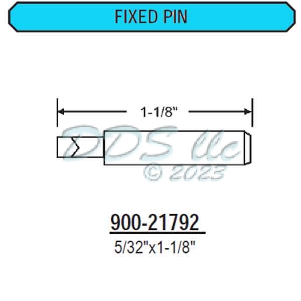 Fixed Pin 900-21792 1