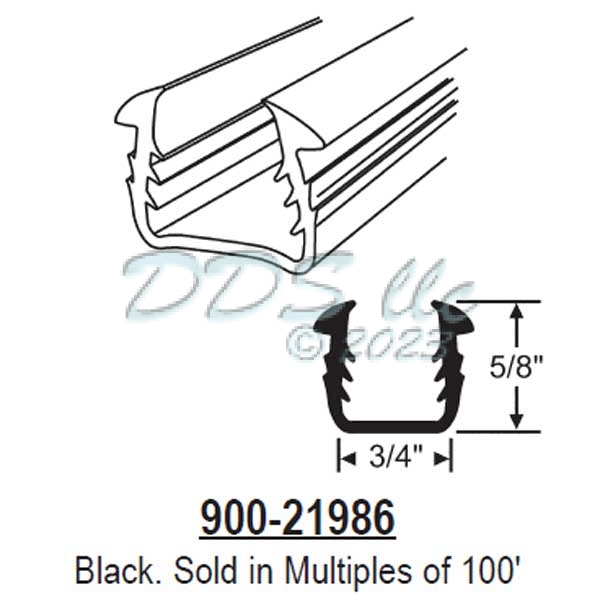 Glazing Channel 900-21986 1