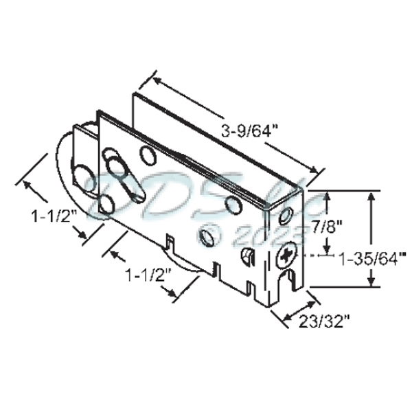 Tandem Patio Door Roller 900-22693N 1