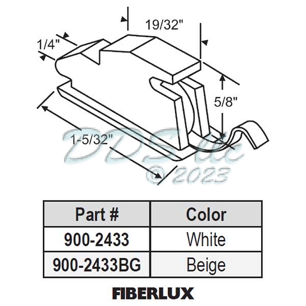 Vent Lock 900-2433 1
