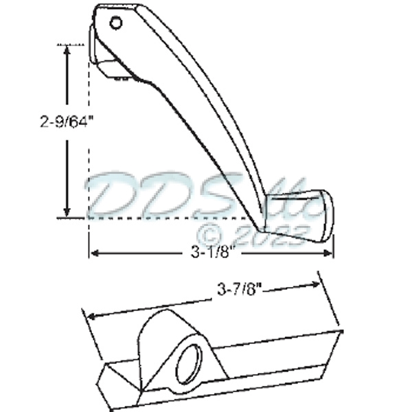 Pella Champagne Folding 900-8869CH-F 1