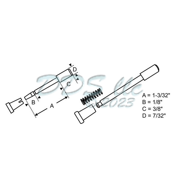 Screen Plunger 900-9850B 1