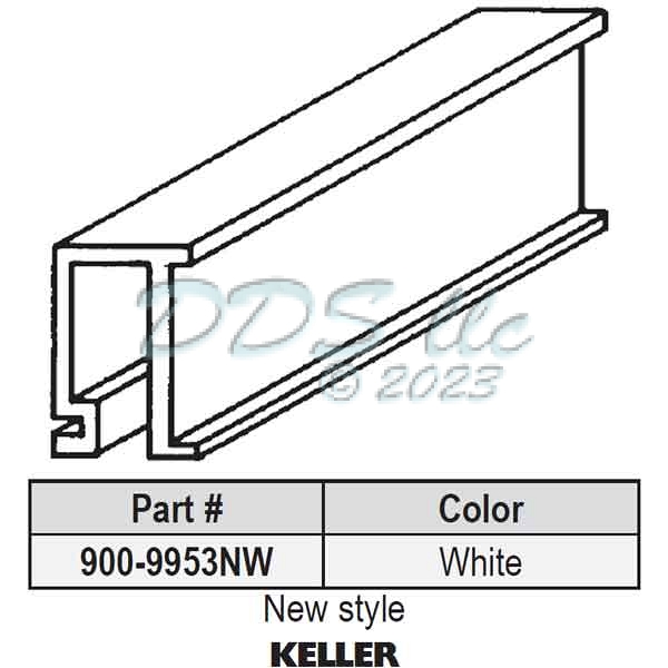 Snap In Vinyl Glazing Bead 900-9953NW 1