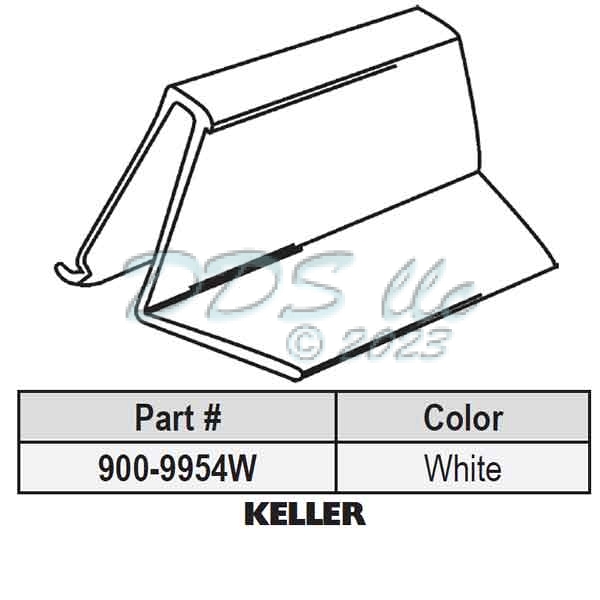Snap In Vinyl Glazing Bead 900-9954W 1
