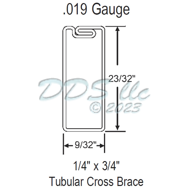 Tubular Cross Brace 90H-182 1
