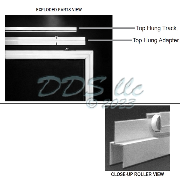 48&quot; Top Hung Adapter 90M-643W 2