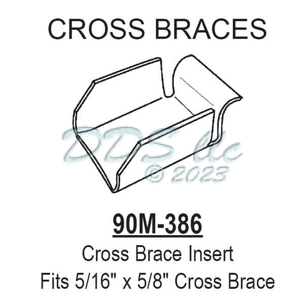 Cross Brace Insert 90M-386 1