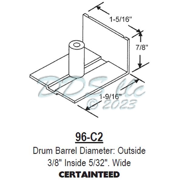 96-C Balance Spring Cover 96-C2 1