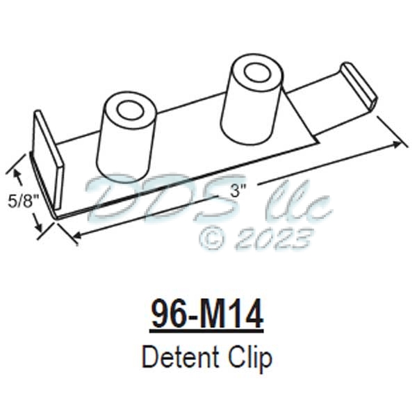 Detent Clip 96-M14 1