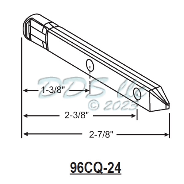 96CQ Series Pivot Bar 96CQ-24 1