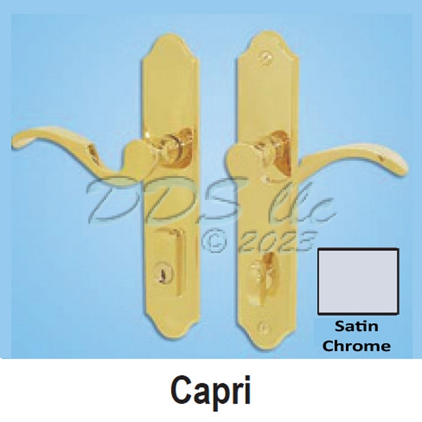 Capri Active Satin Chrome Handle Set 854-15763 1