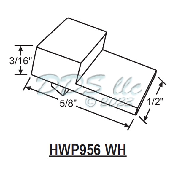 PGT Face Guide HWP956 WH 1