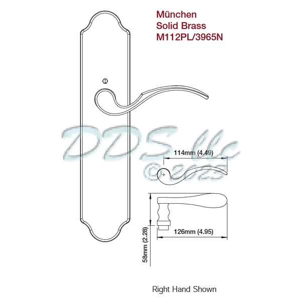 Hoppe Munchen Active Handle Set 2422039 1