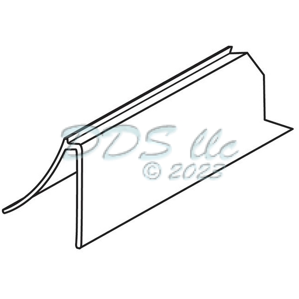 Vinyl Glazing Bead WGB 90 6 WH 1