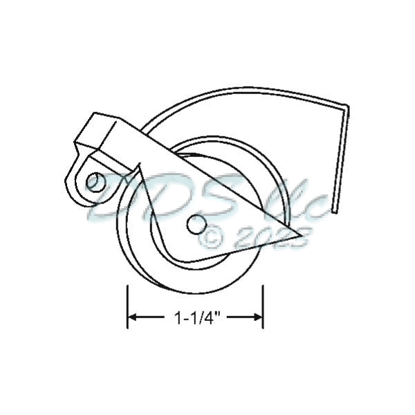 Screen Door Roller 10-360 1