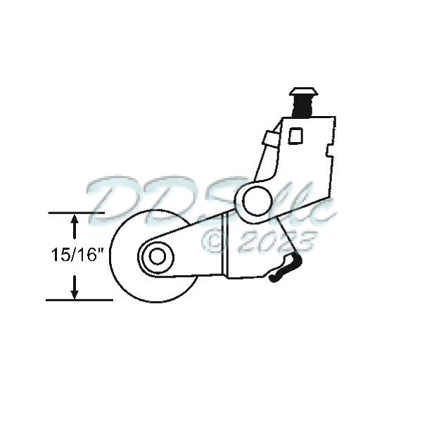 Screen Door Roller 10-367 1