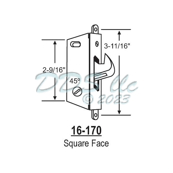 Mortise Lock 16-170 1