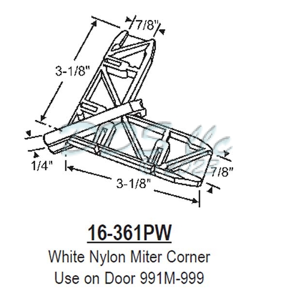 Corner Bracket 16-361PW 1