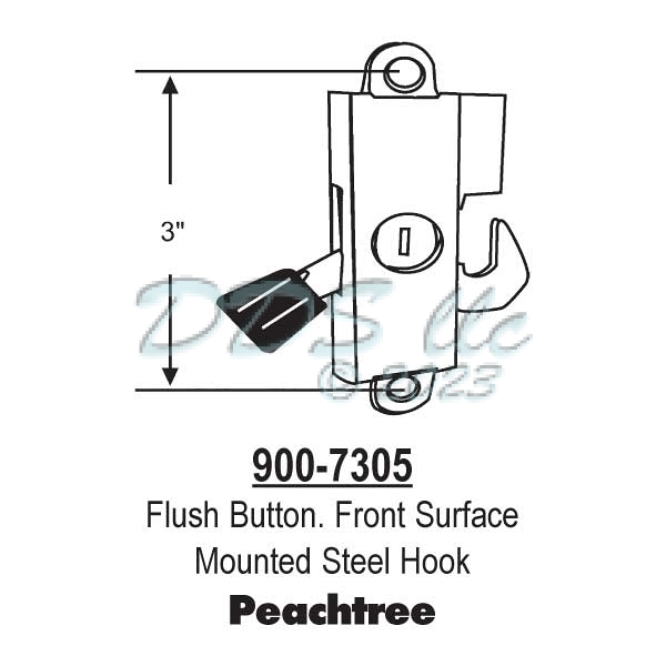 Mortise Lock 900-7305 1