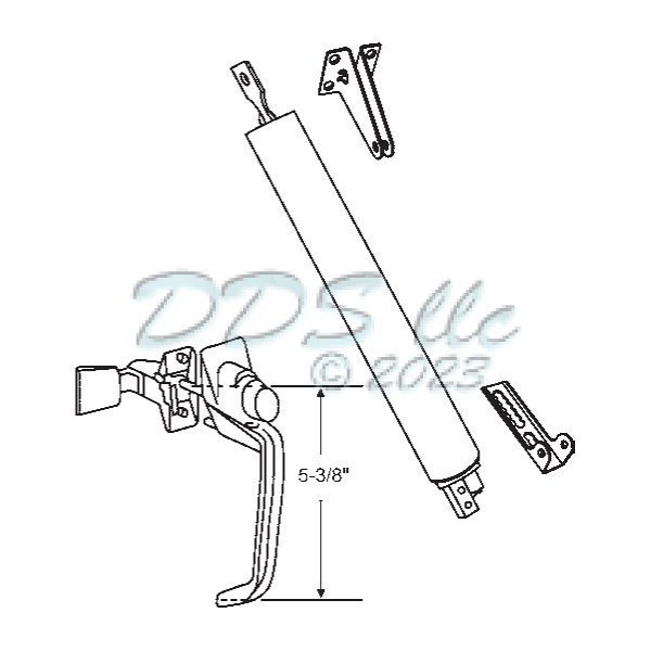 Door Hardware Kit 19-709B